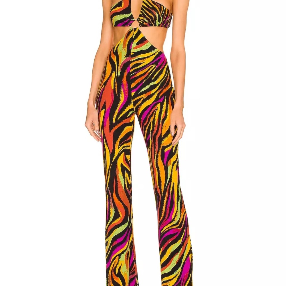 DUNDAS Vibrant Multicolor Jumpsuit